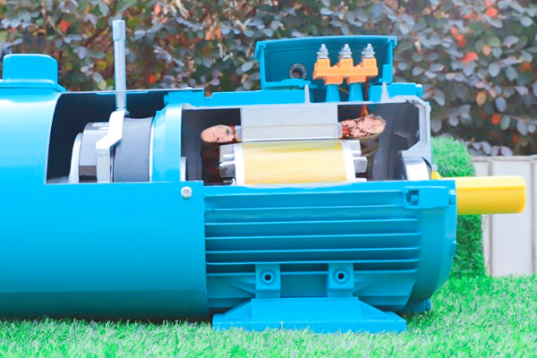 搅拌机专用单相交流电机实拍图1