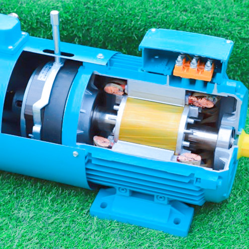 搅拌机专用单相交流电机实拍图2